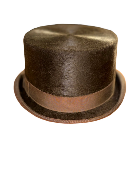 Beaver, Brown, 6 1/2 Top Hat