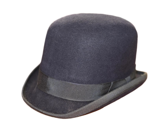 Beaver Hats, Navy 6 3/4, Derby