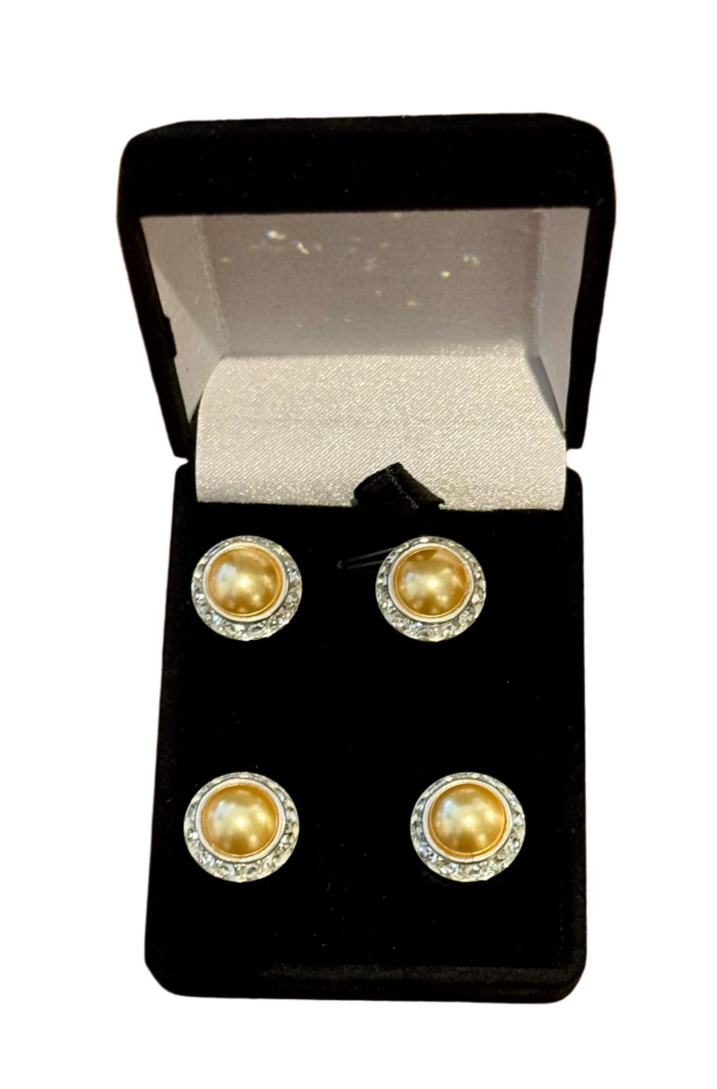 New, 4-piece, Crystal Magnet Set