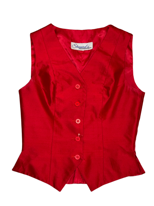 Marsha De Arriaga Red Vest