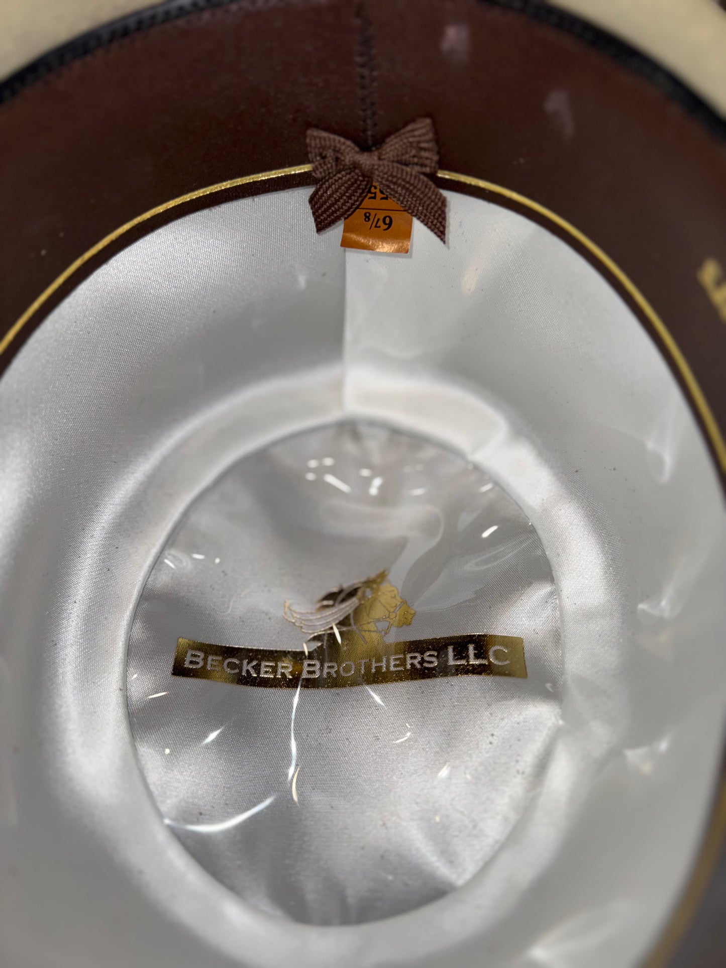 Becker Brothers, 6 7/8, Custom Taupe Derby