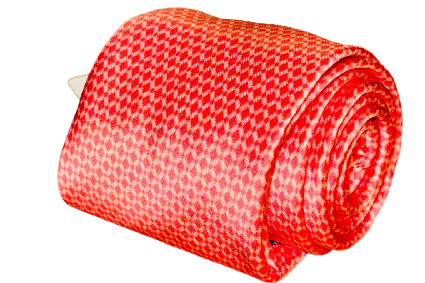 Salmon Patterned Tie