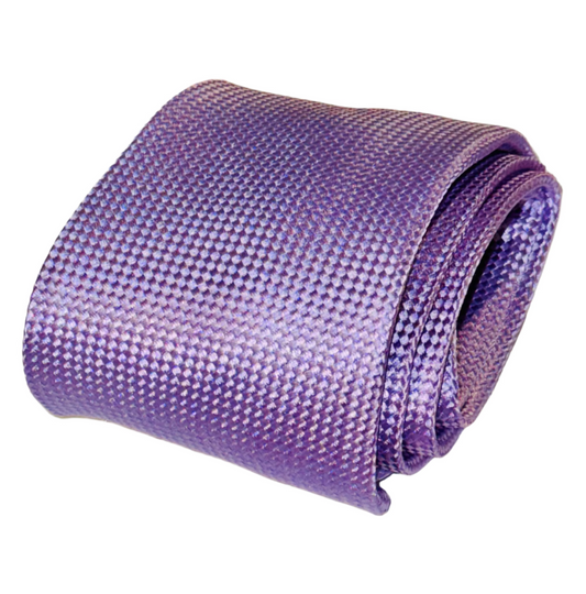 Purple Micro weave Tie