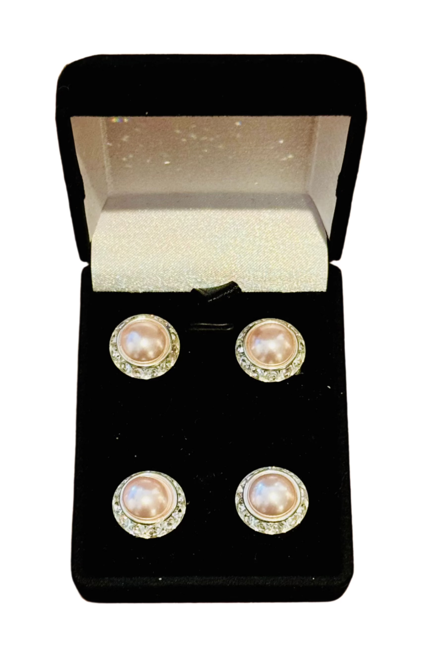 New, 4-piece, Crystal Magnet Set