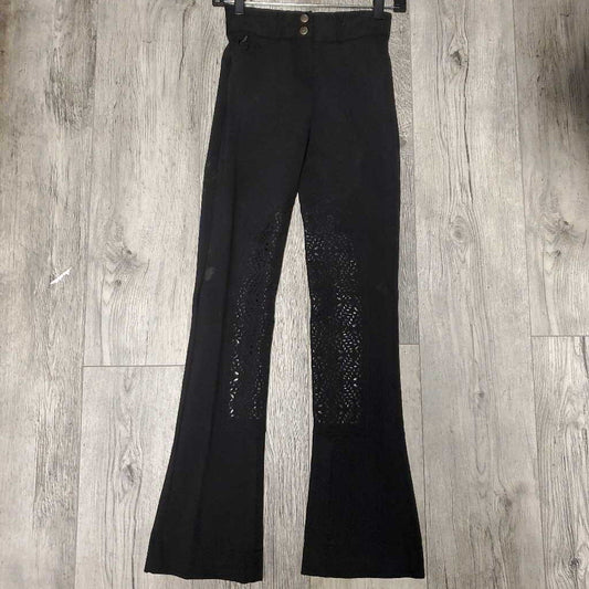black bootcut jods
