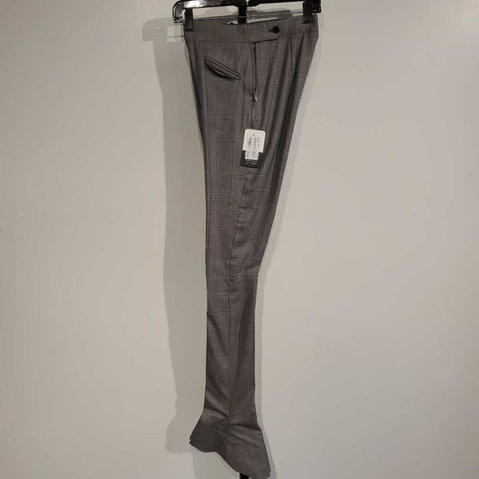DeRegnaucourt Grey Windowpane Suit With Two Pairs of Jods