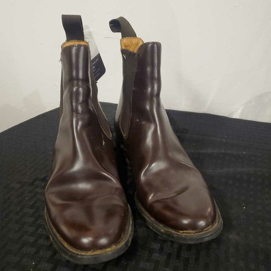 Brown Leather Boots 5 1/2