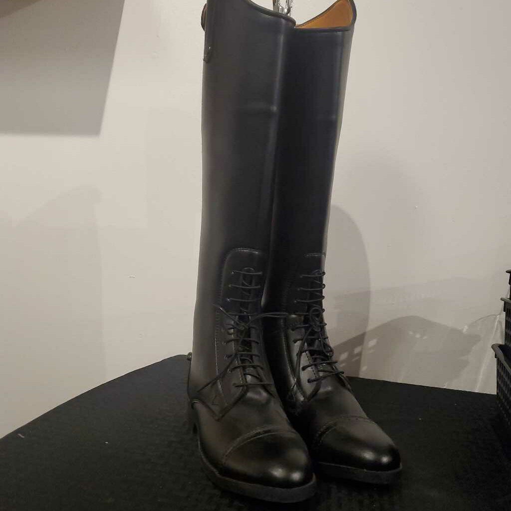 Black Field Boots Slim 6