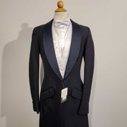 Navy with Red Striped Formal Tux