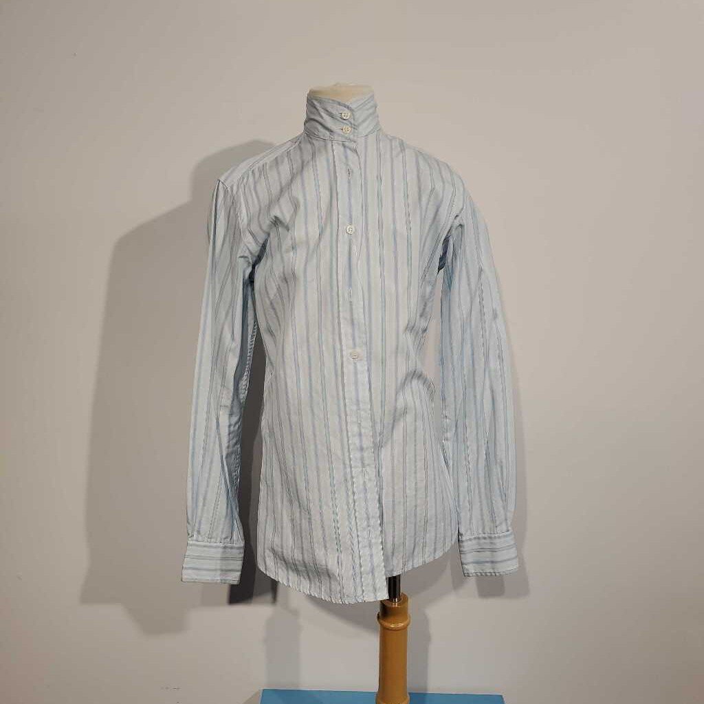 Blue and Teal Stripe Hunt Shirt