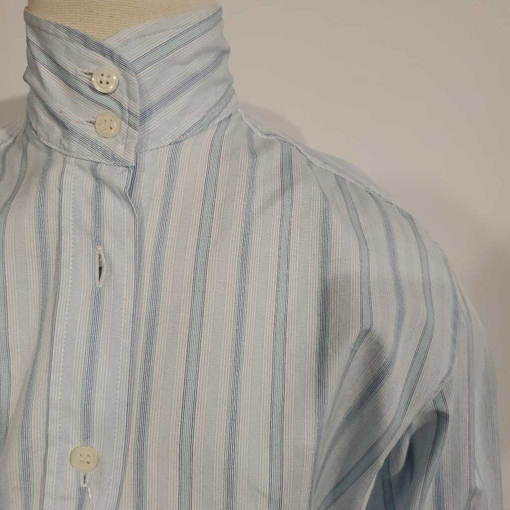 Blue and Teal Stripe Hunt Shirt