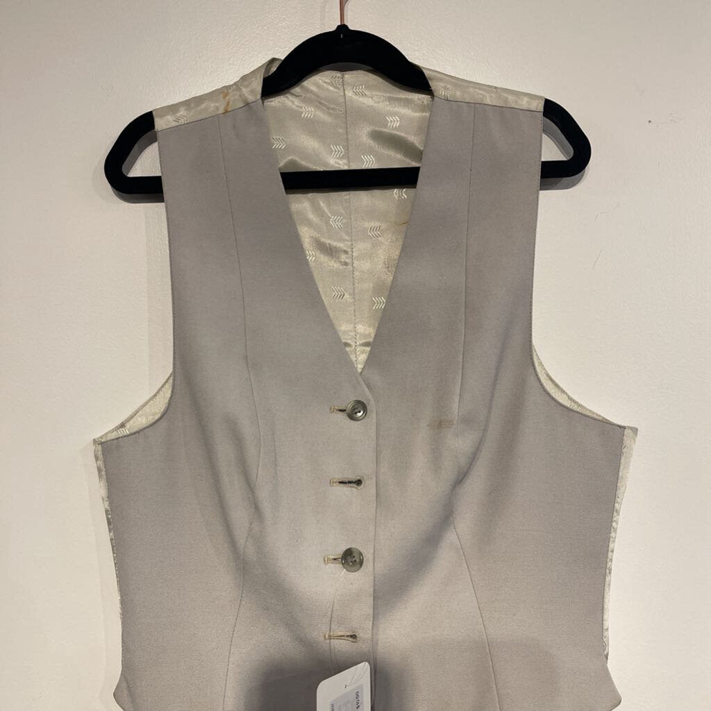 Grey Poly Vest