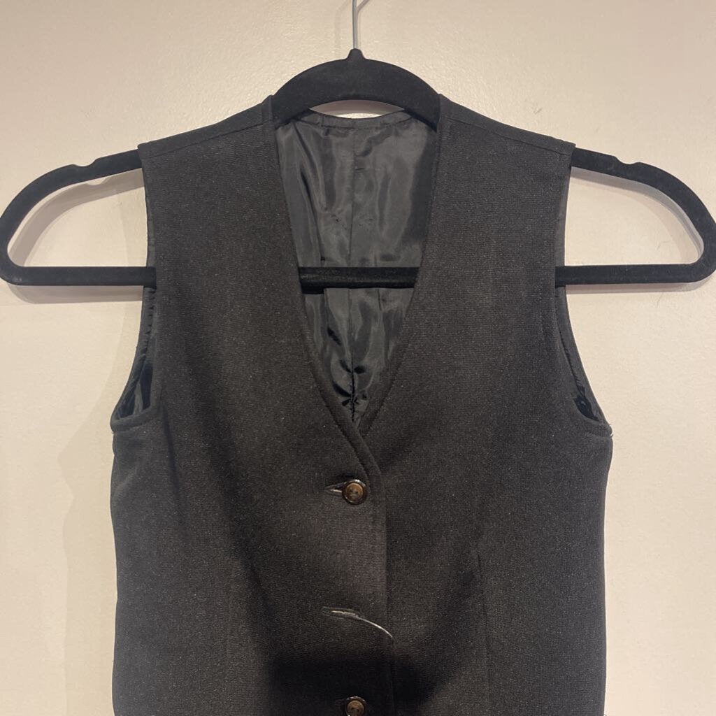 Black Poly Vest