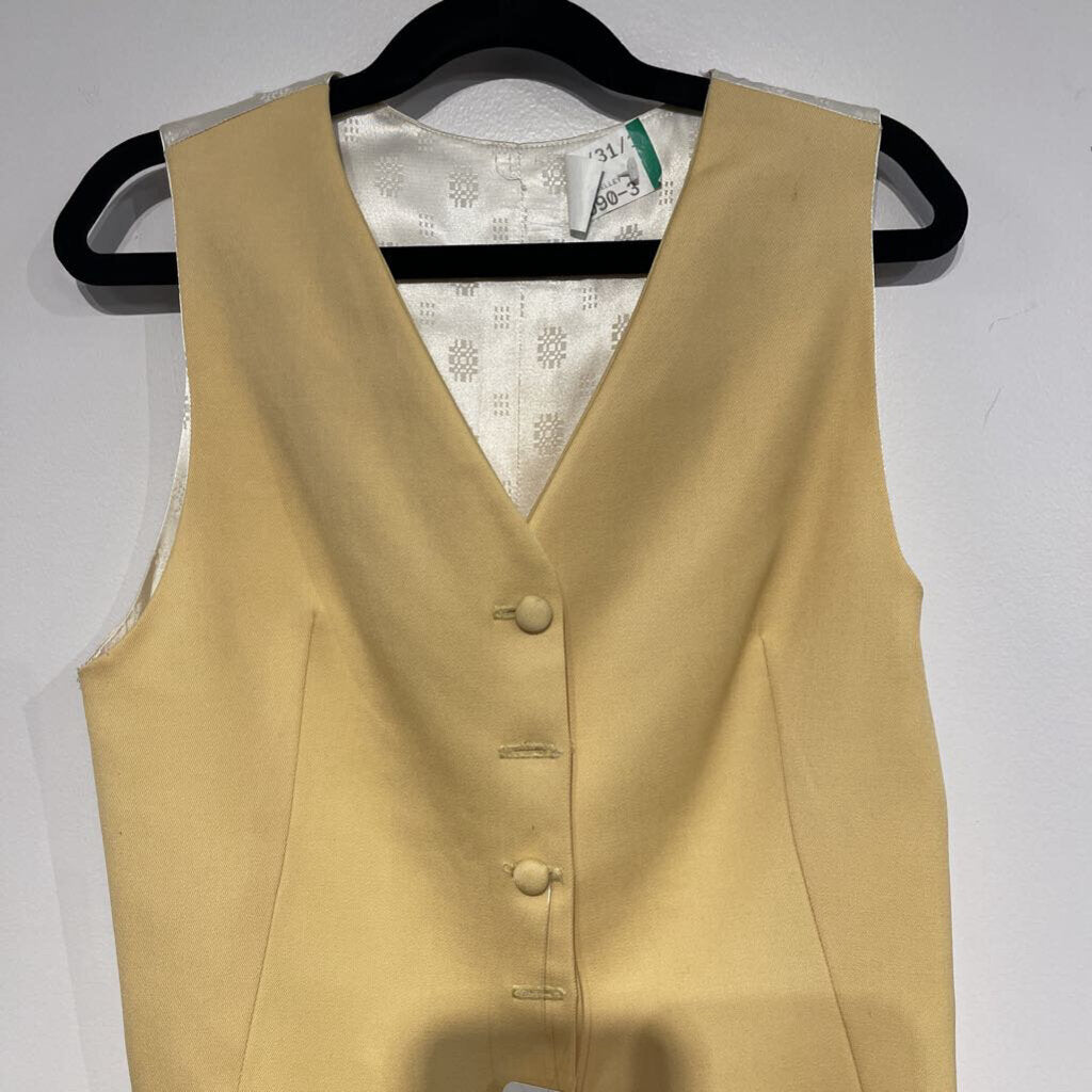 Light Yellow Custom Vest