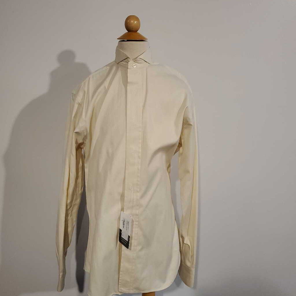 Cream Formal Shirt