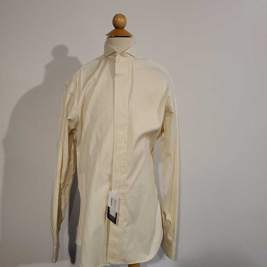 Cream Formal Shirt