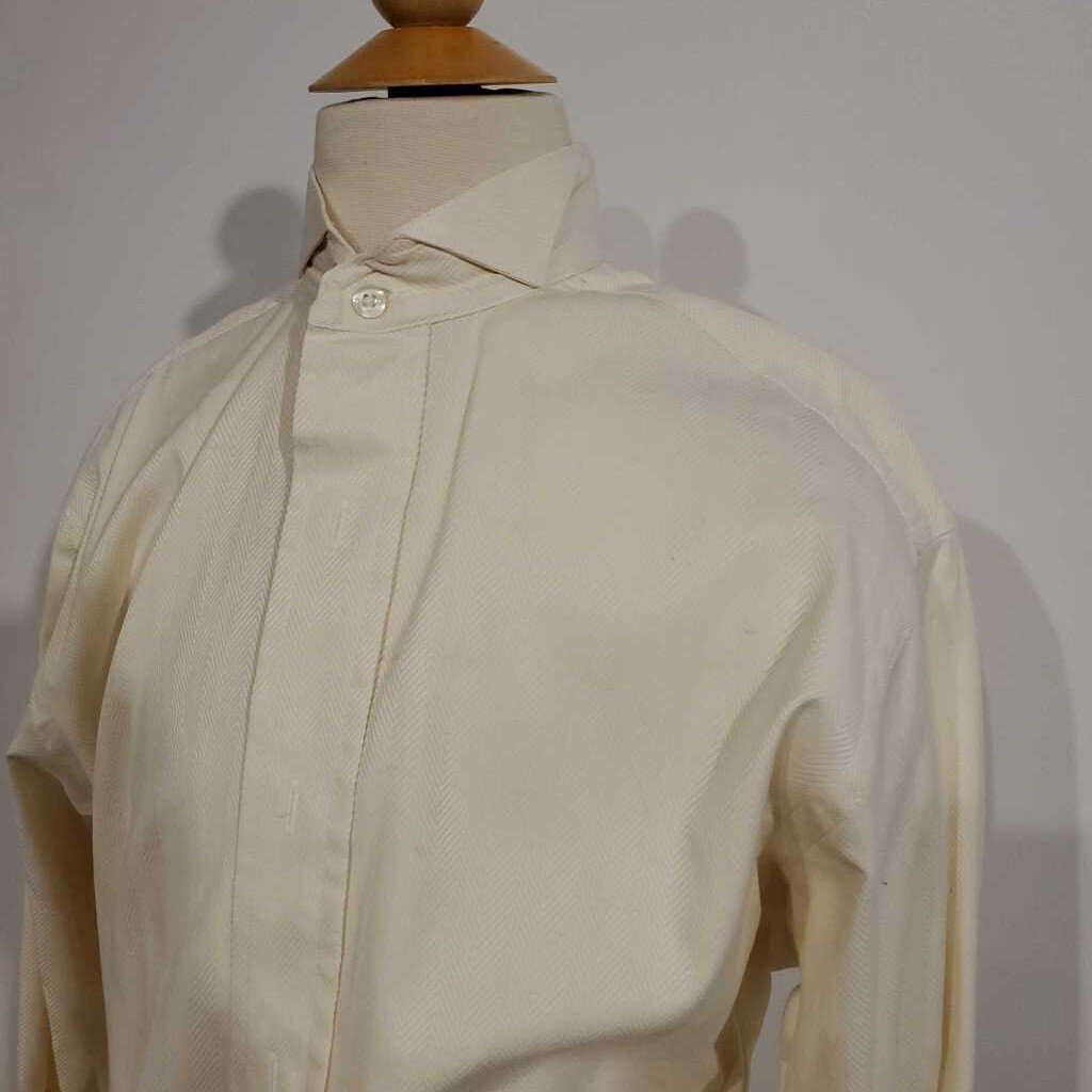 Cream Formal Shirt