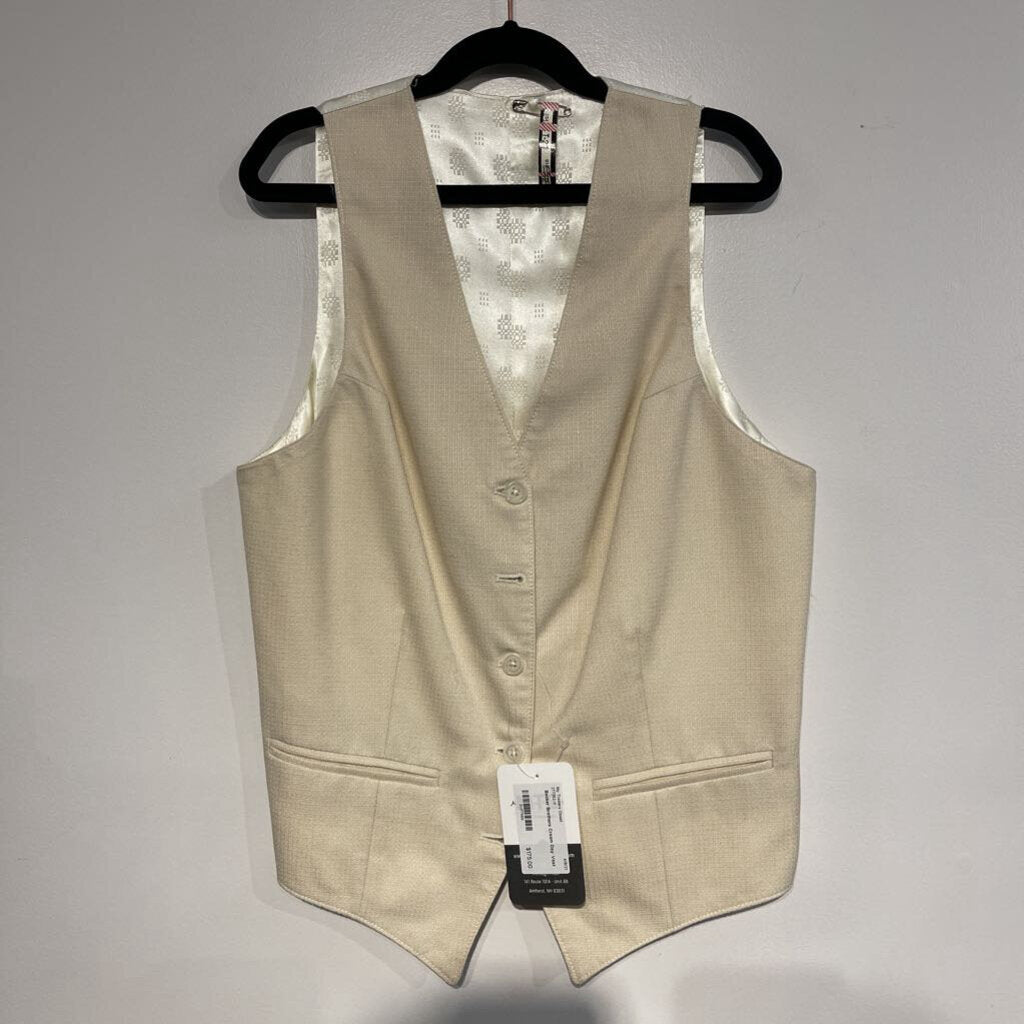 Cream Day Vest