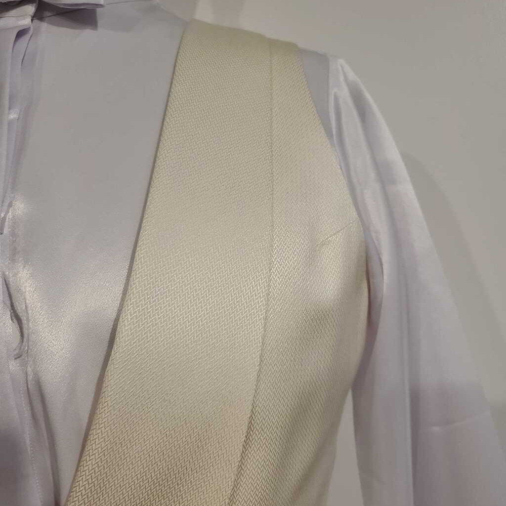 Cream Formal Vest