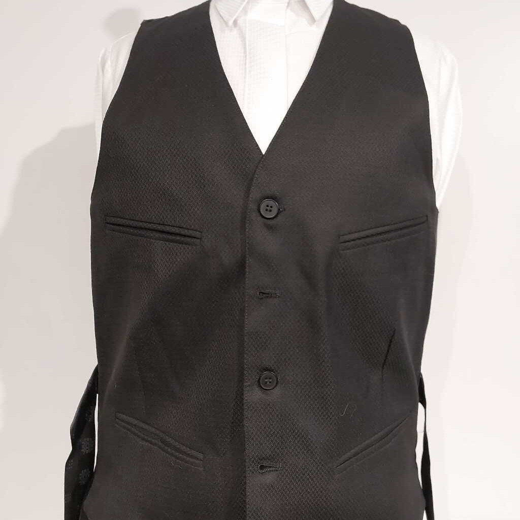 Black Carl Meyers Mens Vest