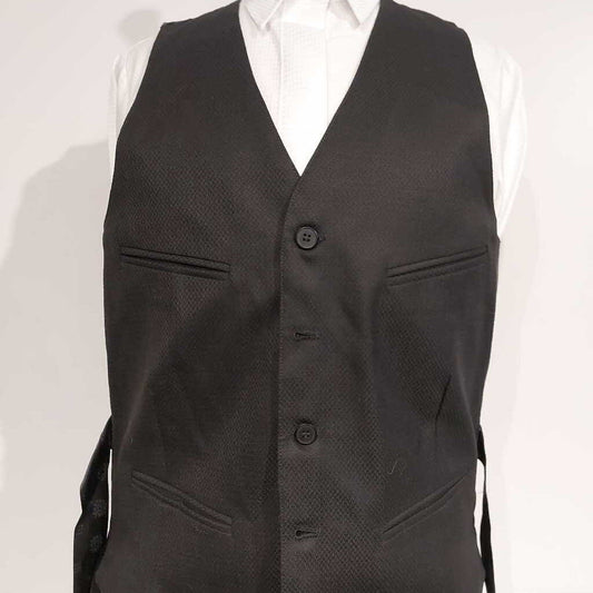 Black Carl Meyers Mens Vest