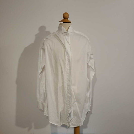 Marsha De Arriaga White Formal Shirt