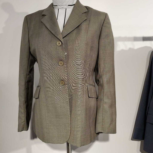 RJ Classics Taupe Green Hunt Coat 10S