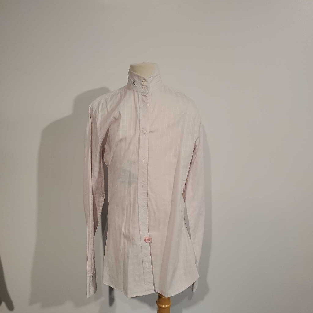 Sterling Pink Windowpane Hunt Shirt