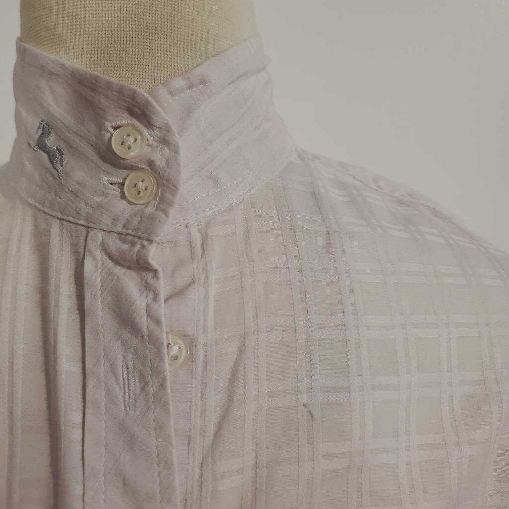 Sterling Pink Windowpane Hunt Shirt