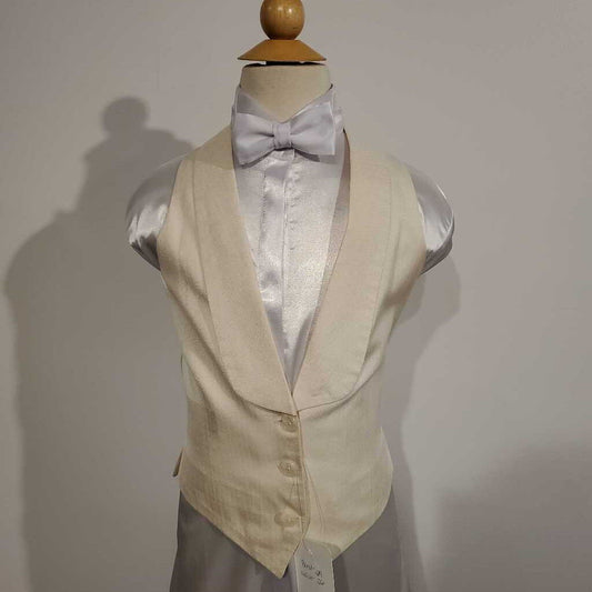Cream Formal Vest