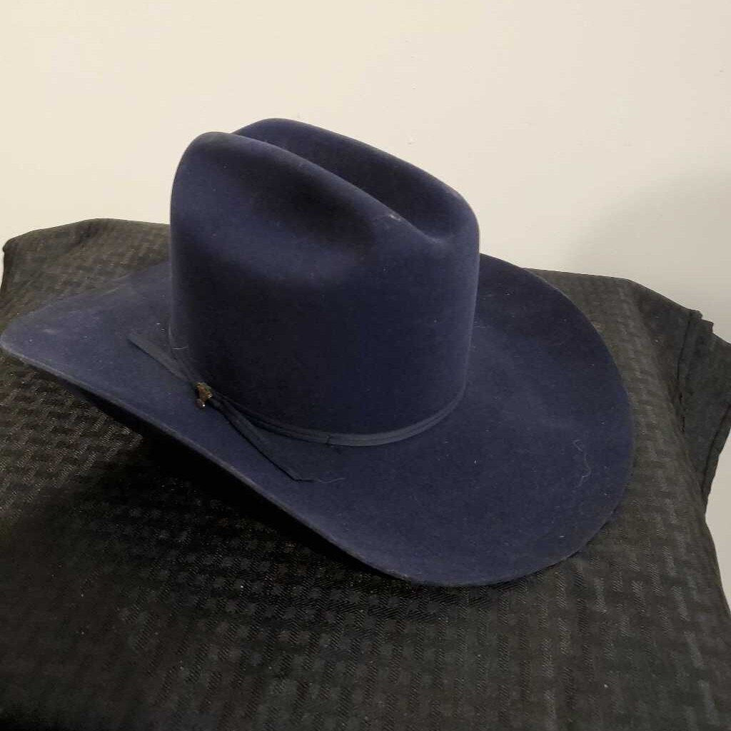 Navy Western Hat 6 7/8