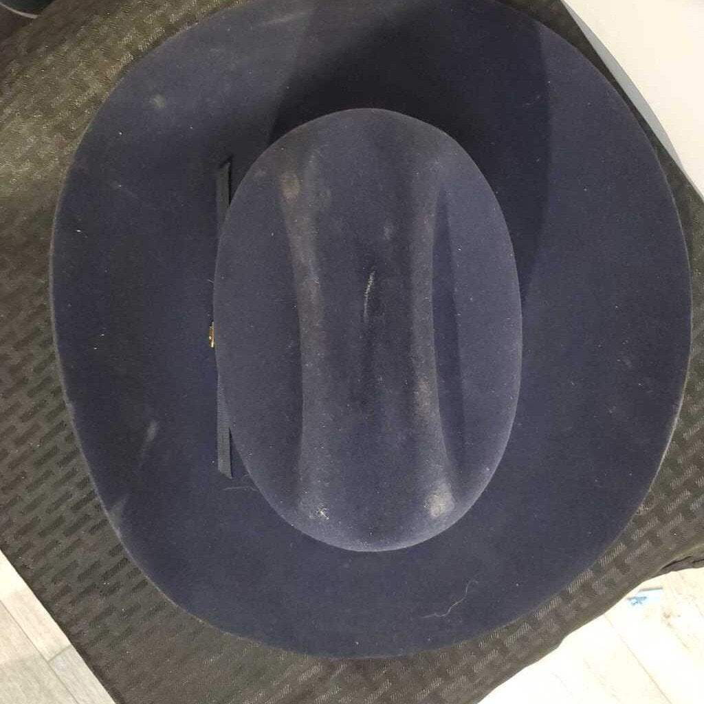 Navy Western Hat 6 7/8