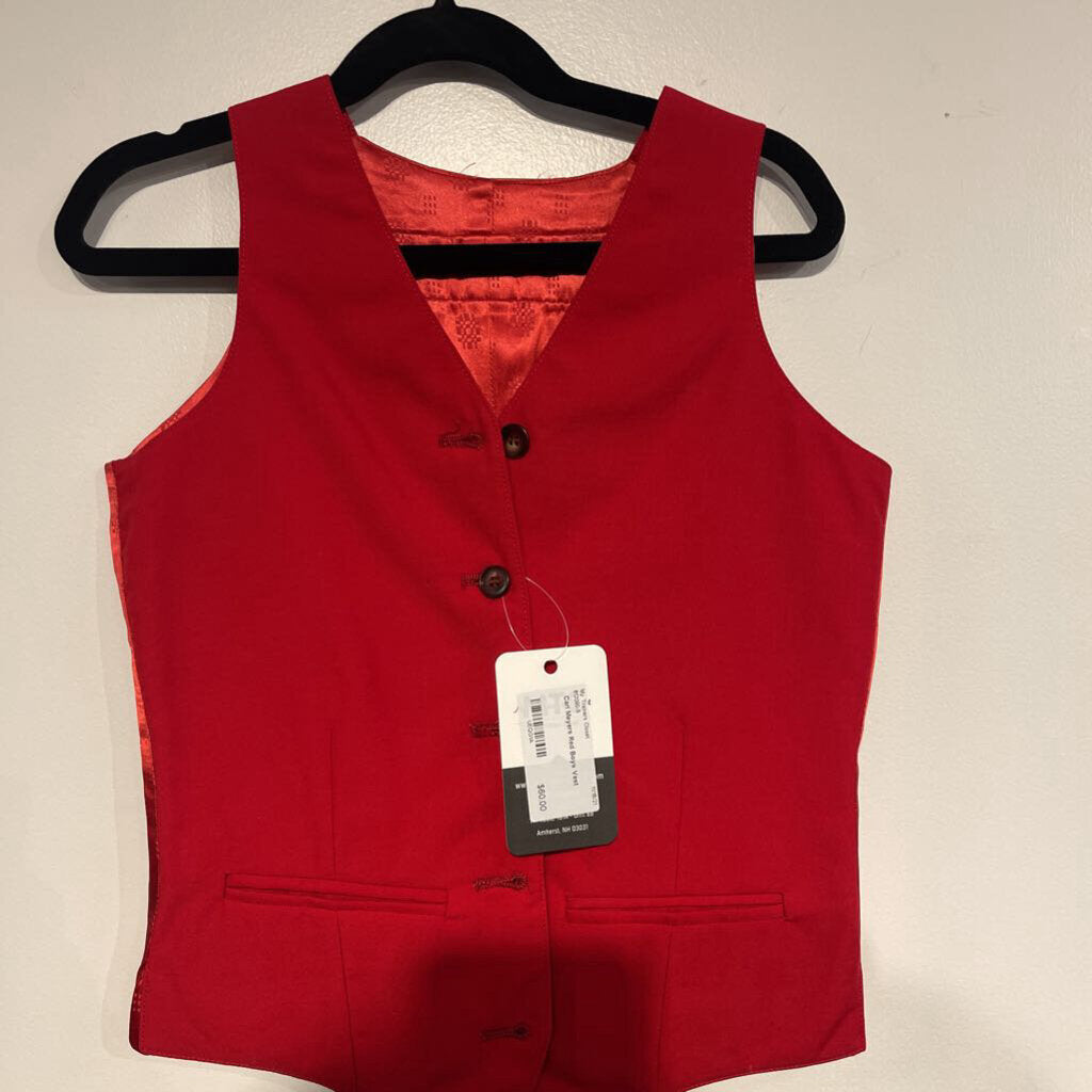 Carl Meyers Red Boys Vest