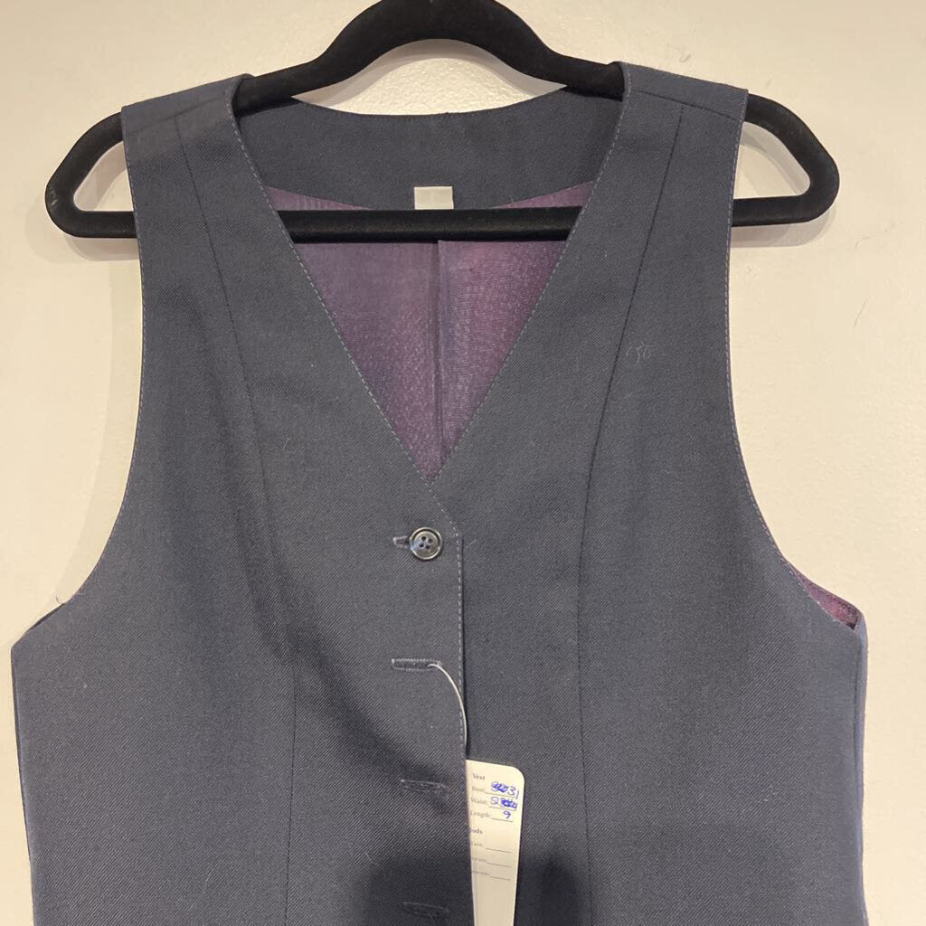 Dark Navy Poly Vest