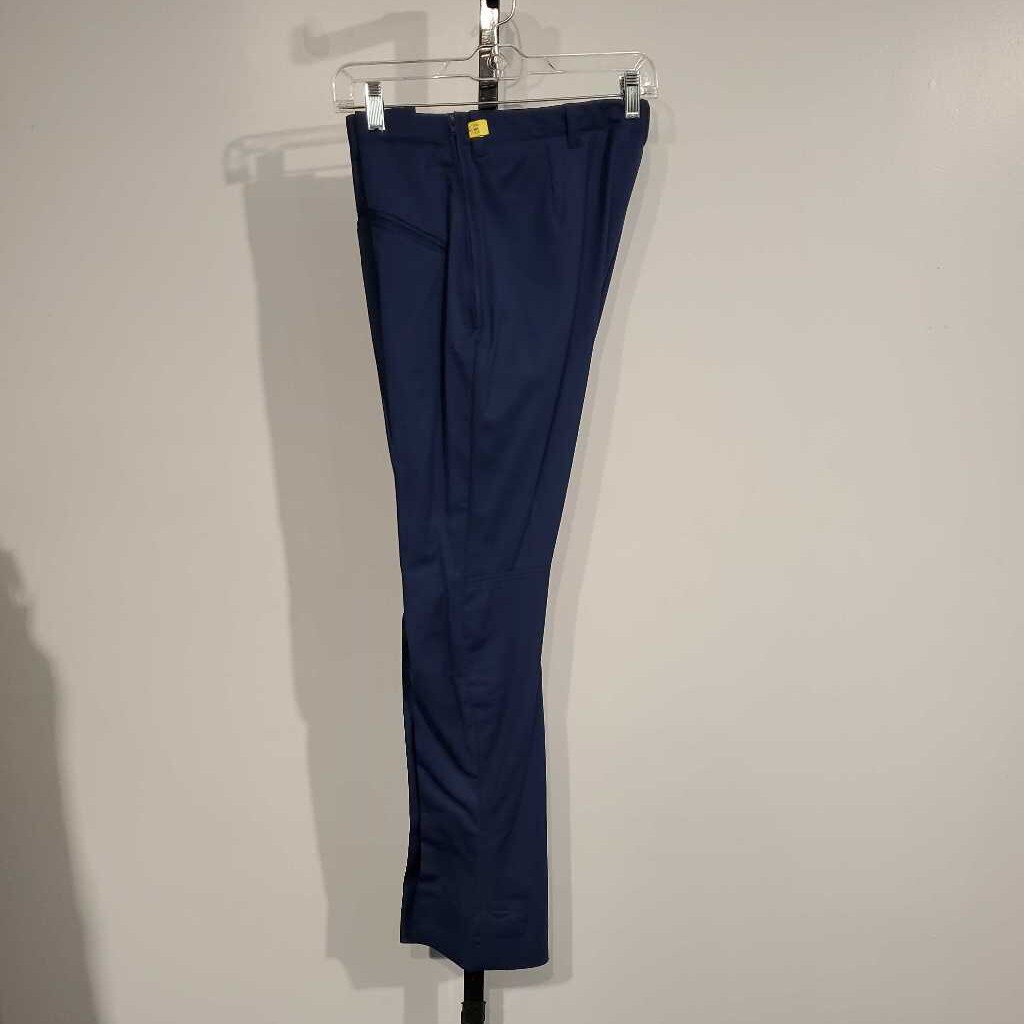 Custom Blue Pleasure Jods with Suede(32W, 38 1/2INS)