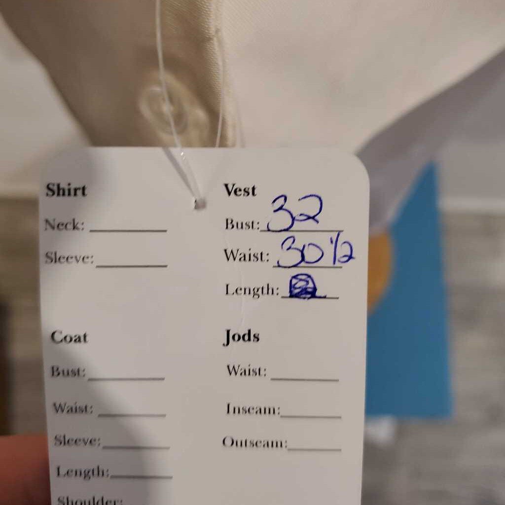 Carl Meyers Cream Formal Vest