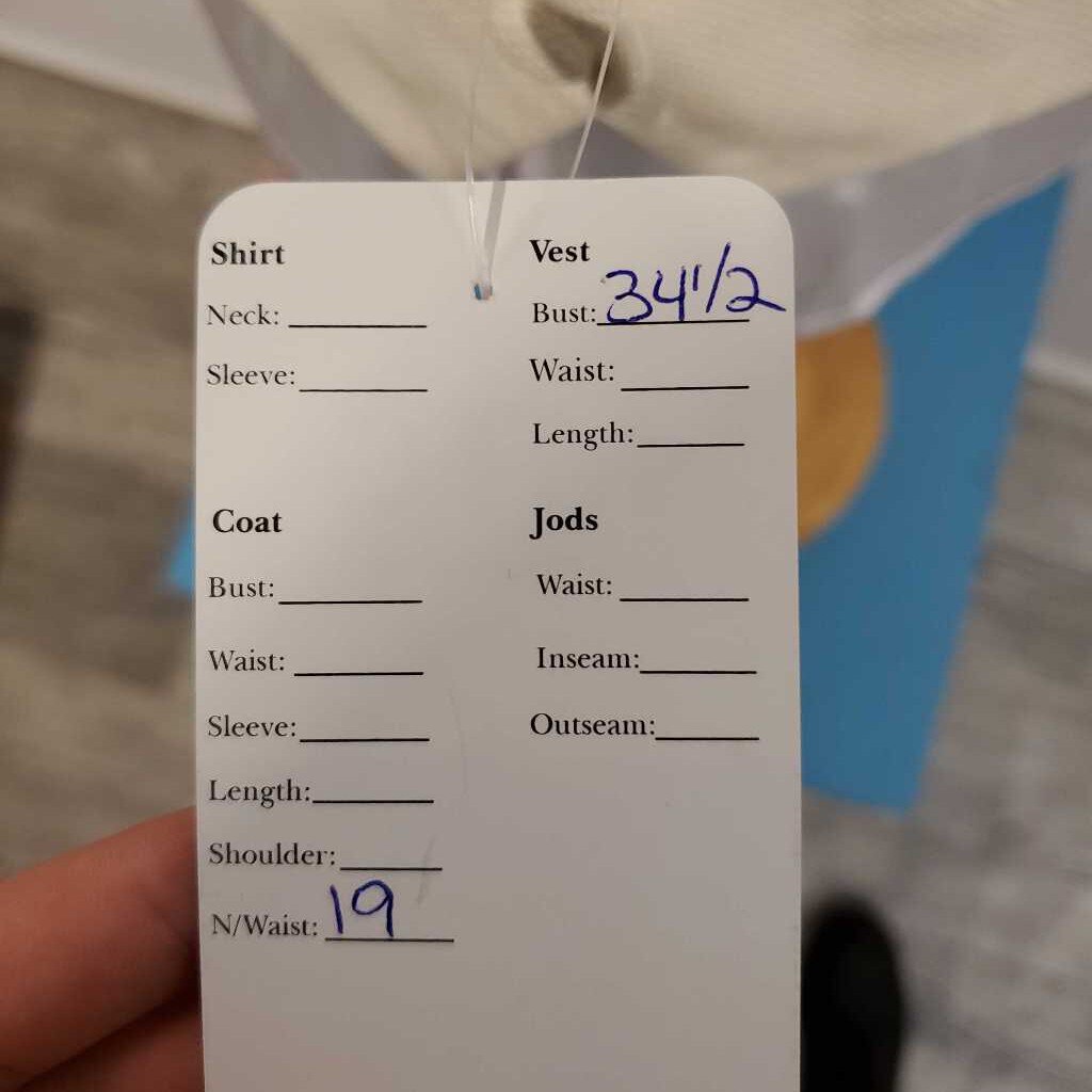 Carl Meyers Cream Formal Vest