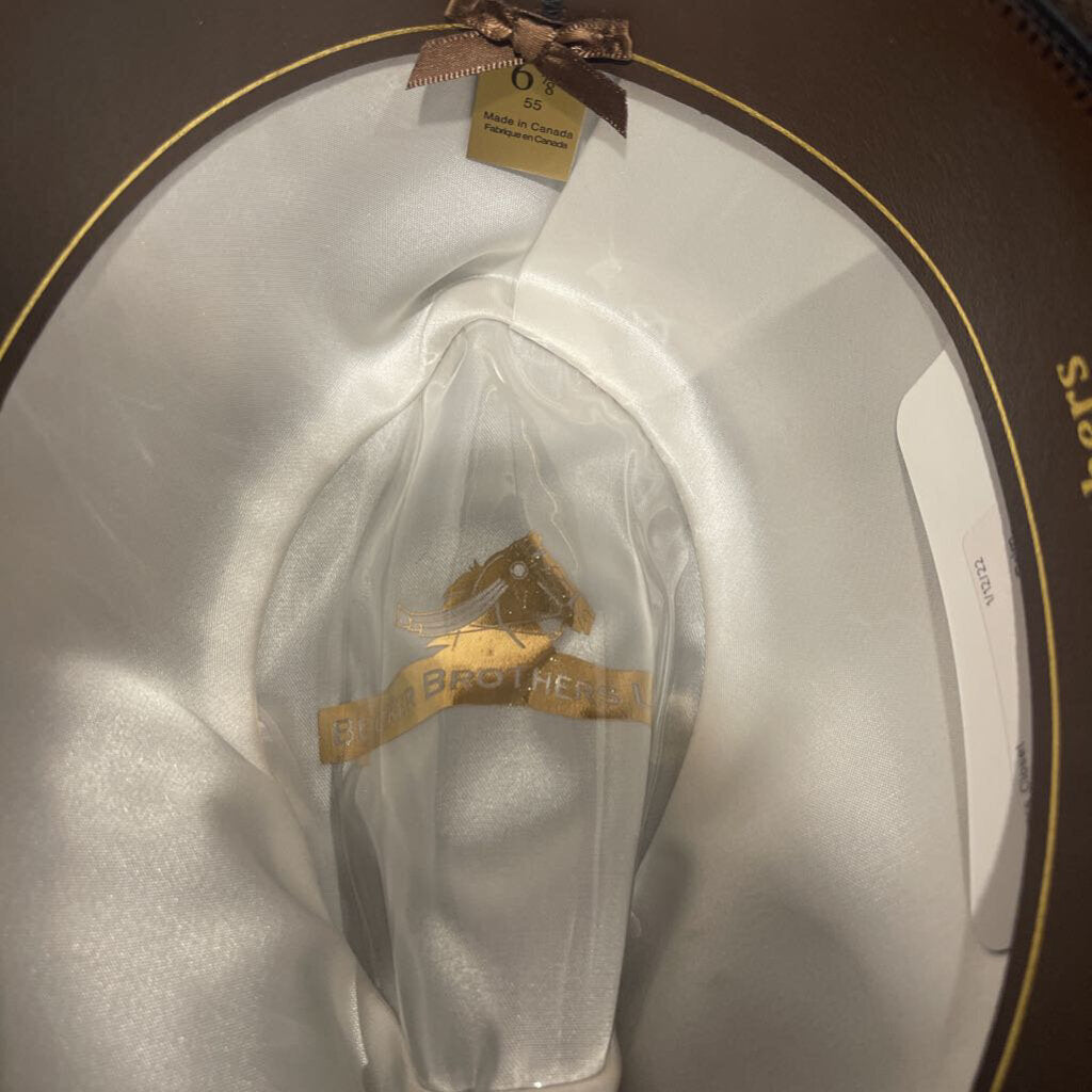 Becker Brothers Brown Snap Brim 6 7/8