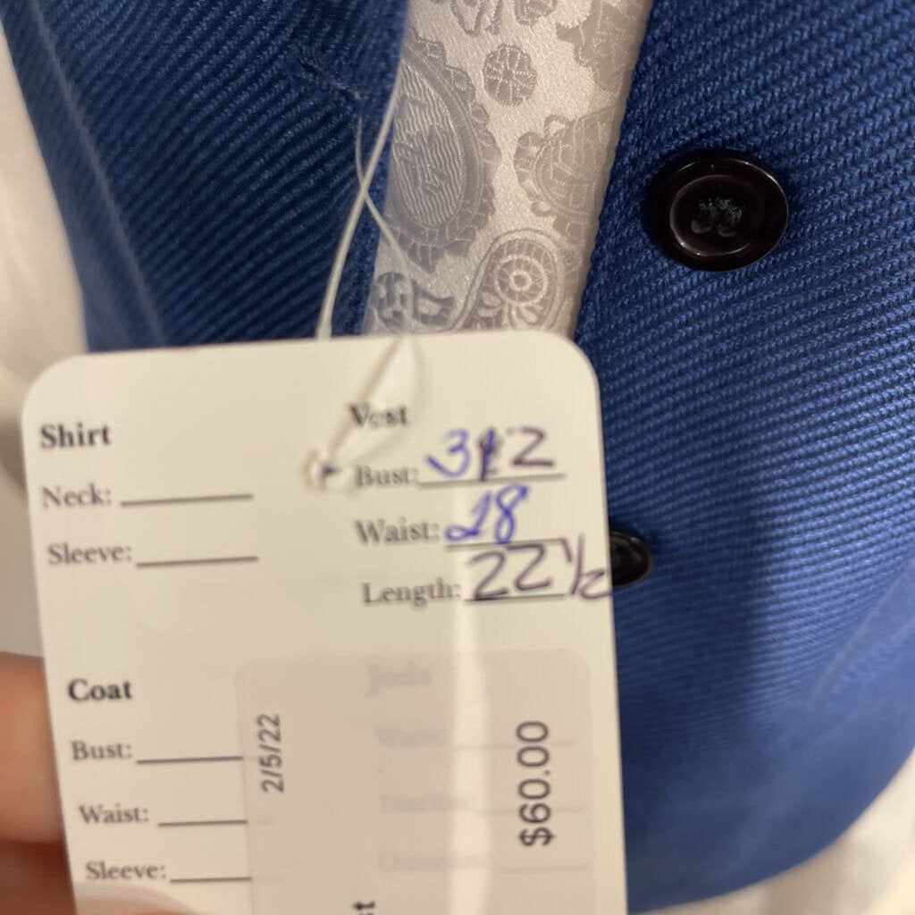 Carl Meyers Blue Vest