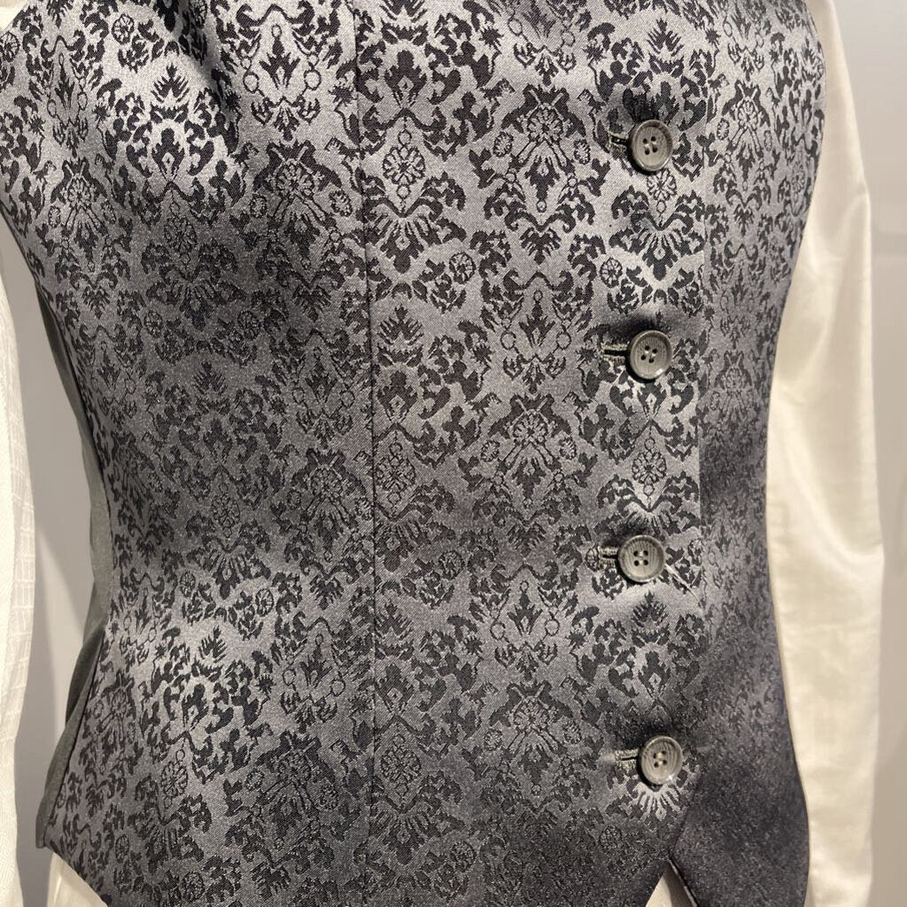 Go N Show New Satin Brocade Vest