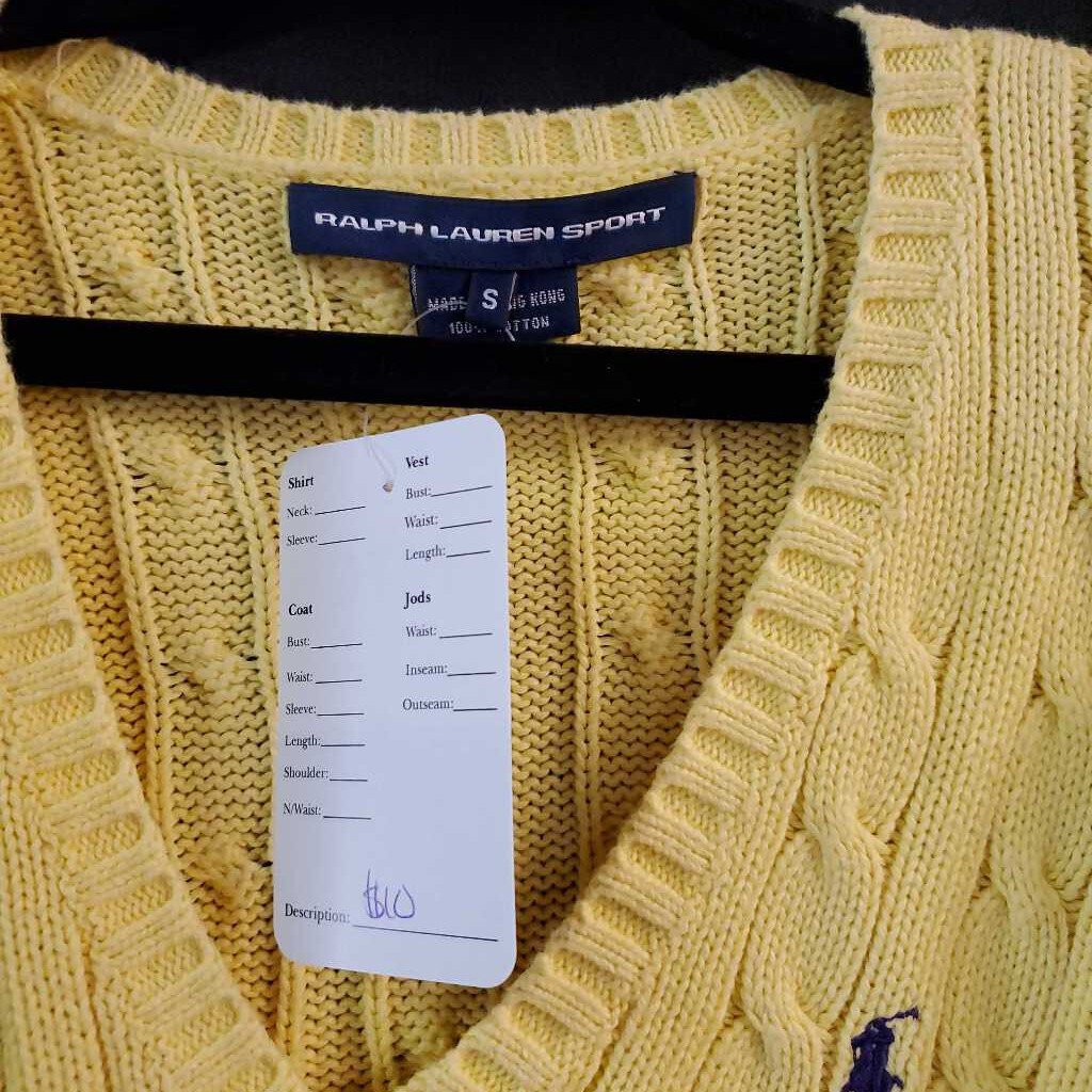 Yellow Sweater S