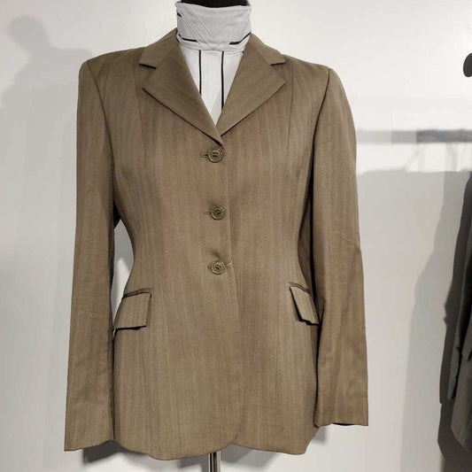 RJ Classics Tan w/ Pink Pinstripe Hunt Coat