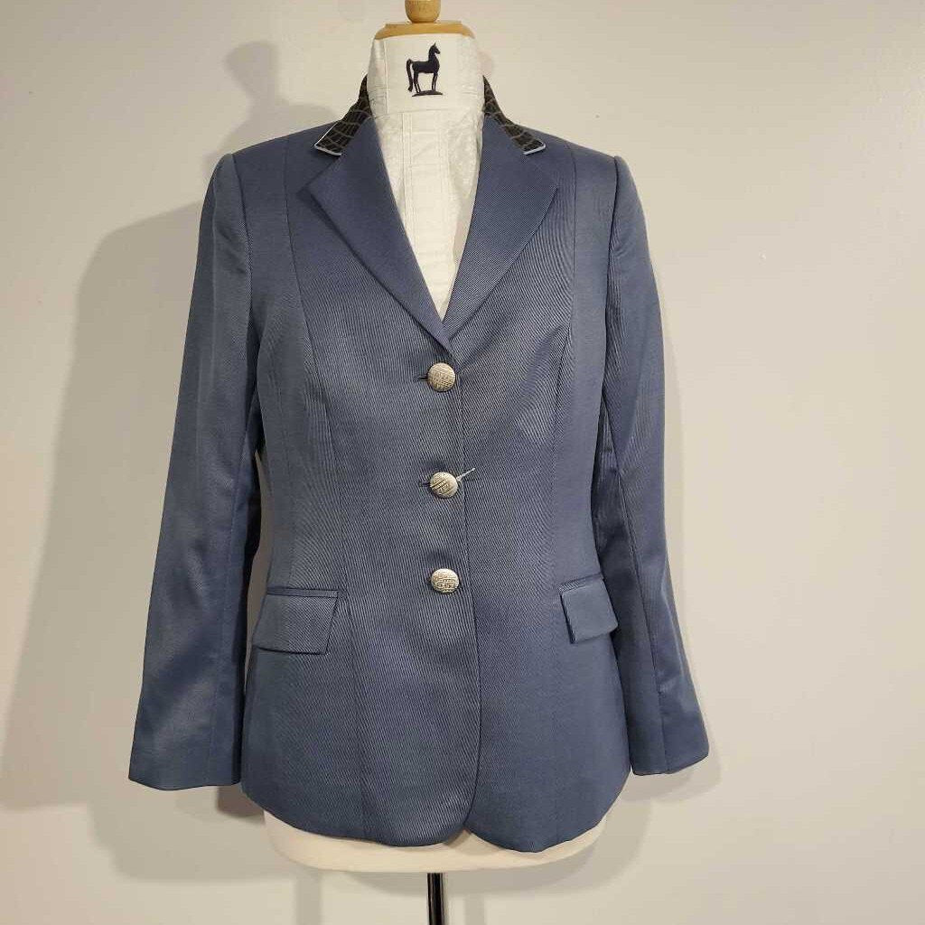 Custom Slate Blue / Silver Hunt Coat