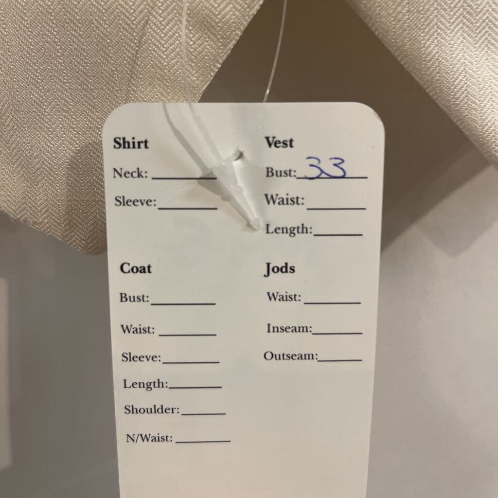 Carl Meyers Cream Formal Vest