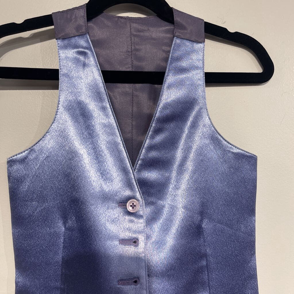 DeRegnaucourt Lilac Satin Vest