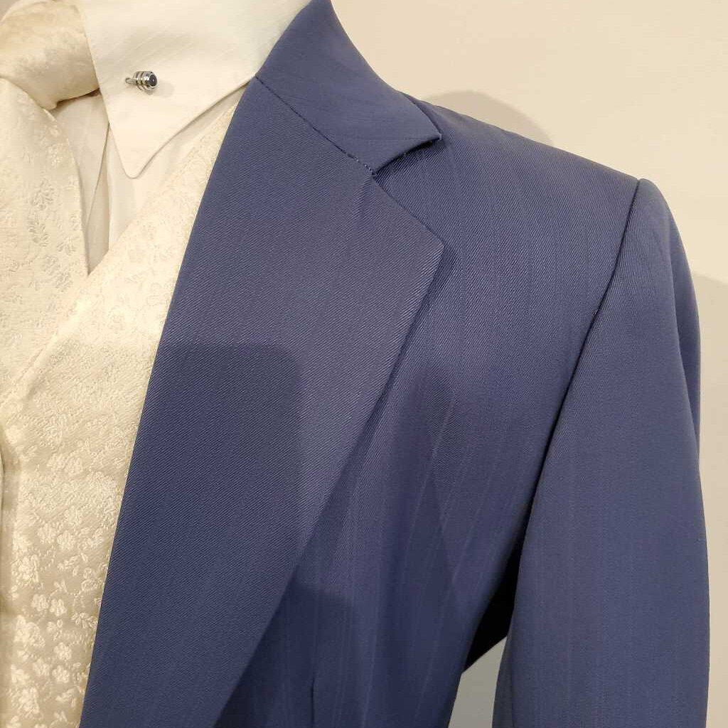 Custom Royal Blue Suit