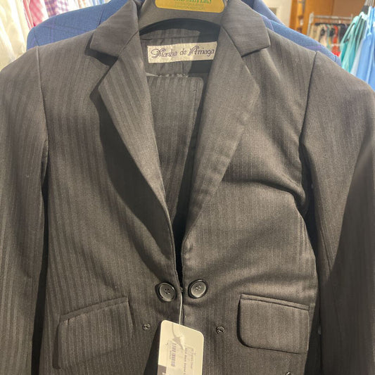 MDA Black Striped Kids Suit