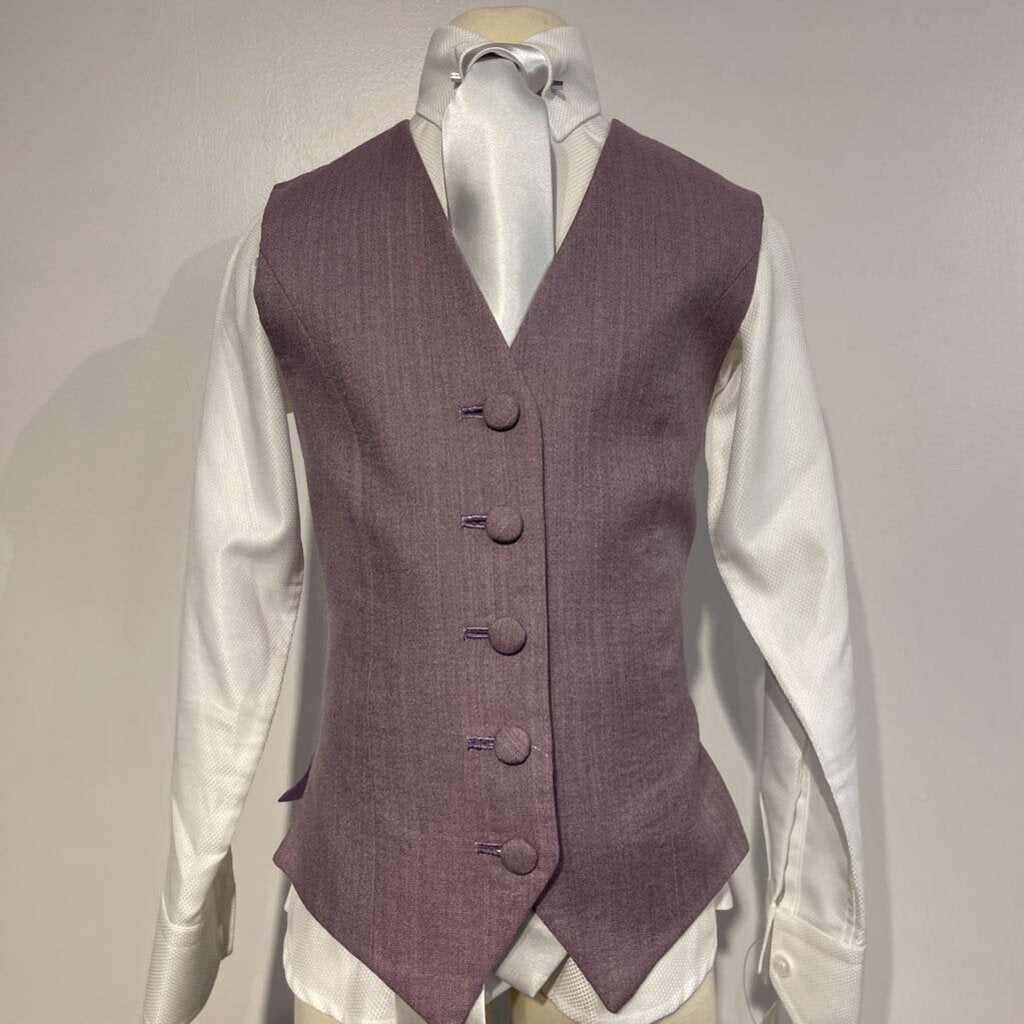 Purple Marsha De Arriaga Vest