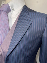 Blue Striped Suit