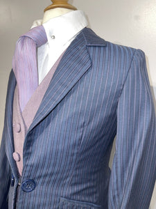 Blue Striped Suit